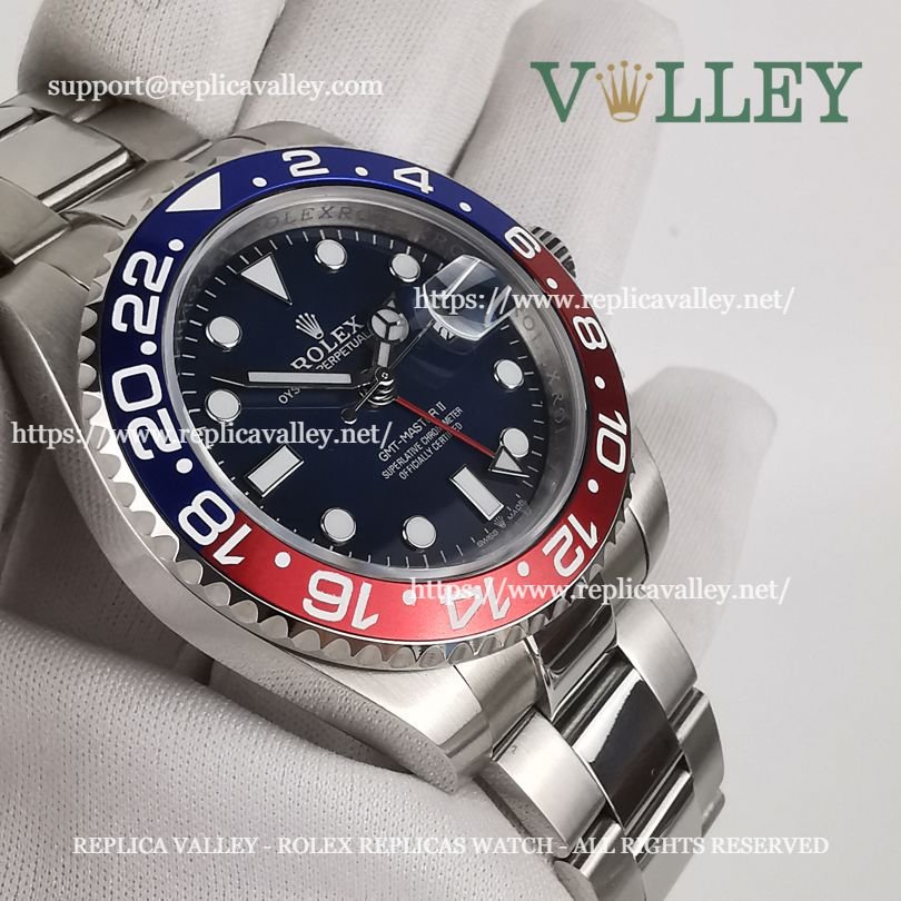 GM505 Rolex GMT-Master II 126719 Pepsi Oyster Bracelet Blue Dial