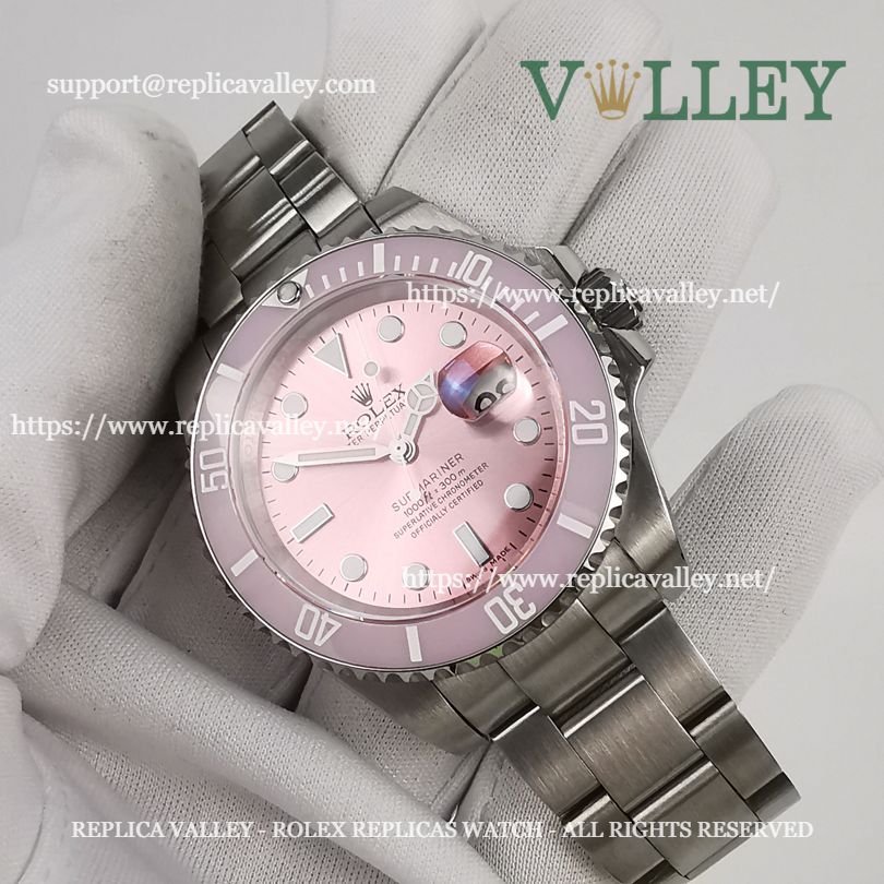 S104 Rolex Submariner 116610 Custom Made Pink Edition