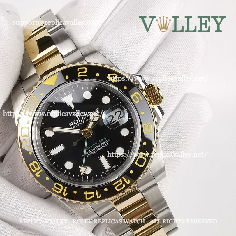 GM522 Rolex GMT-Master II 116713LN Yellow Gold & Stainless Steel