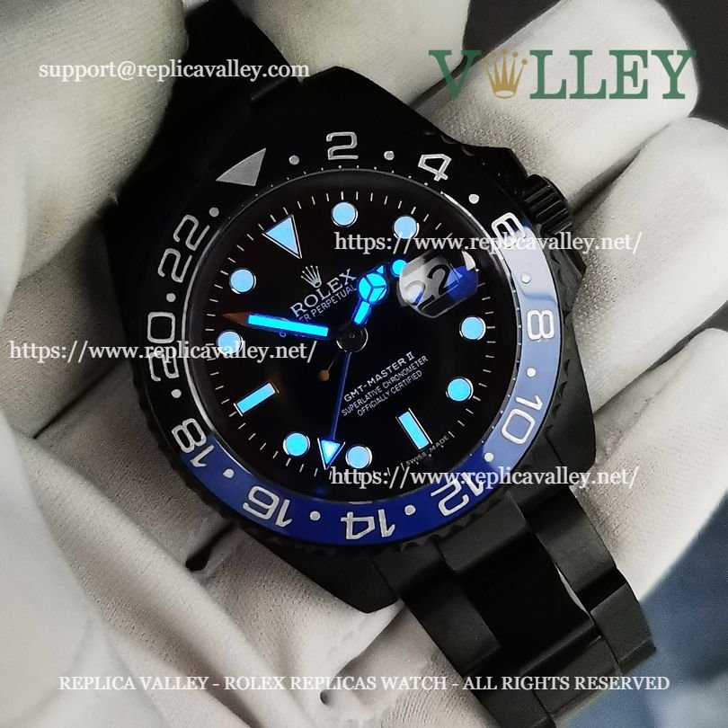 GM601 劳力士格林尼治型 II 116710 蝙蝠侠蚝式 PVD ​​表带