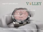 DD36005 Rolex Day-Date 128239 Fluted Bezel Pink Opal Dial - Image 5
