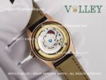 C112 Rolex Cellini Time 50505 Brown Leather Strap White Dial - Image 9