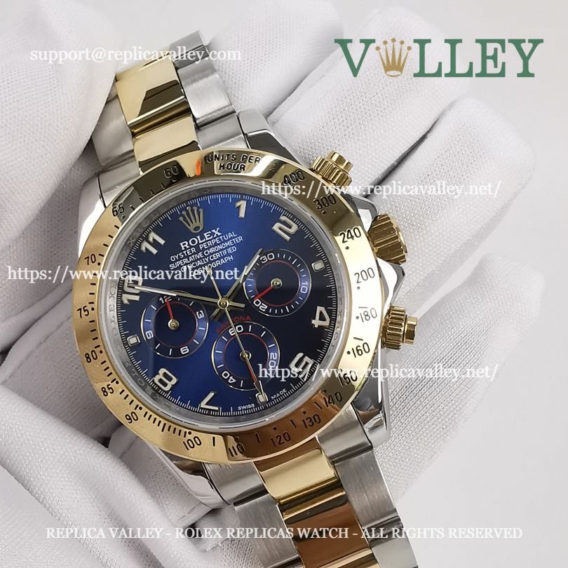 D205 Rolex Daytona 116503 Two Tone Blue Dial