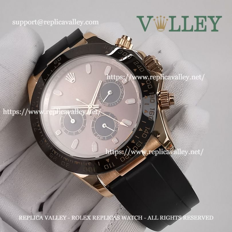 D604 Rolex Daytona 116515 Rose Gold Chocolate Dial