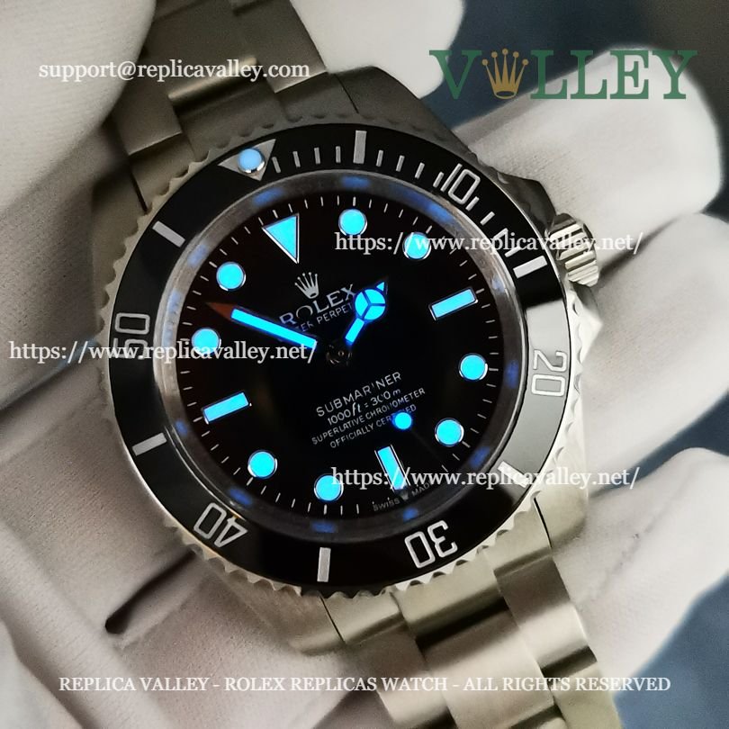 S404 Rolex Submariner 124060 No Date Black Dial