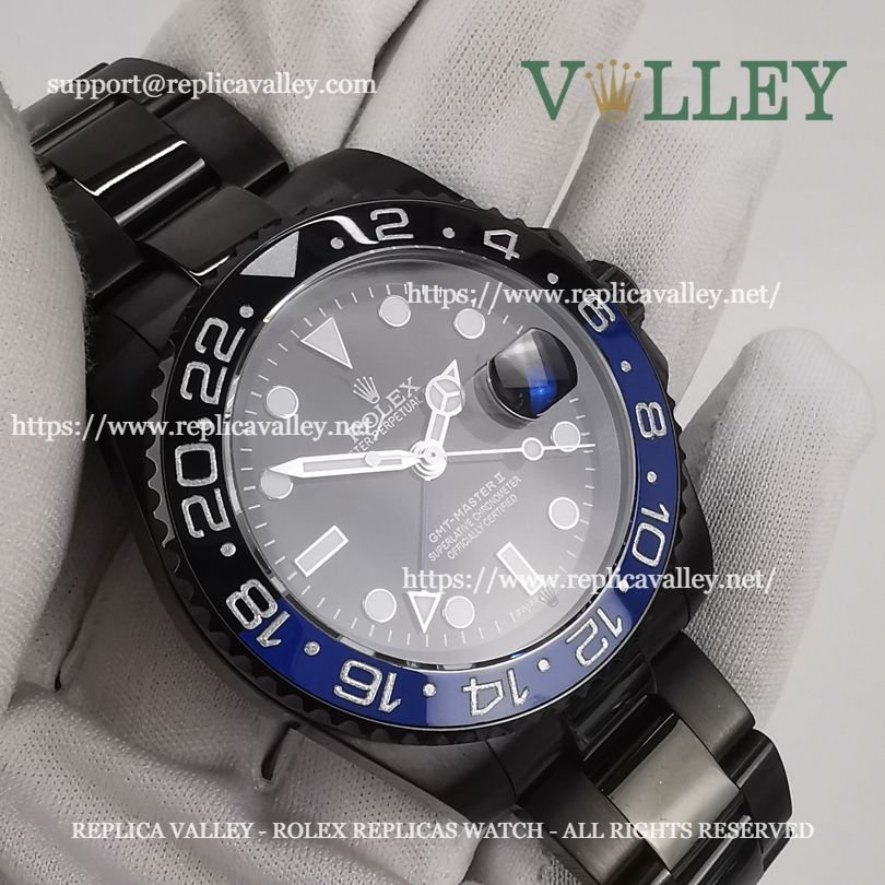 GM601 劳力士格林尼治型 II 116710 蝙蝠侠蚝式 PVD ​​表带