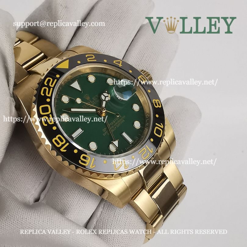 GM542 Rolex GMT-Master II 116718 Oyster Bracelet Green Dial