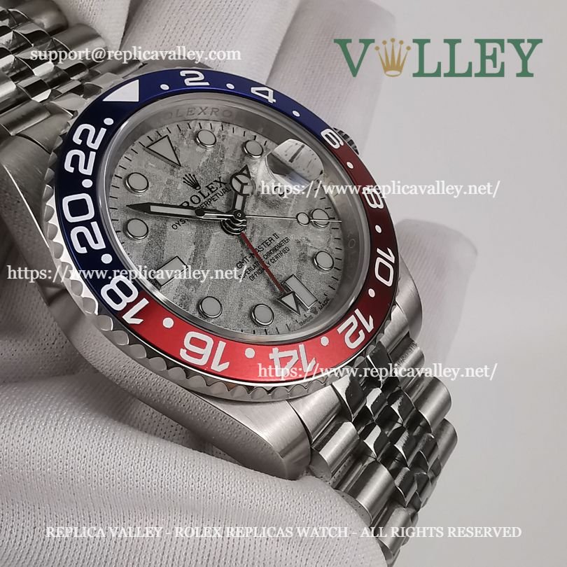 GM516 Rolex GMT-Master II 126719 Pepsi Jubilee Bracelet Meteorite Dial