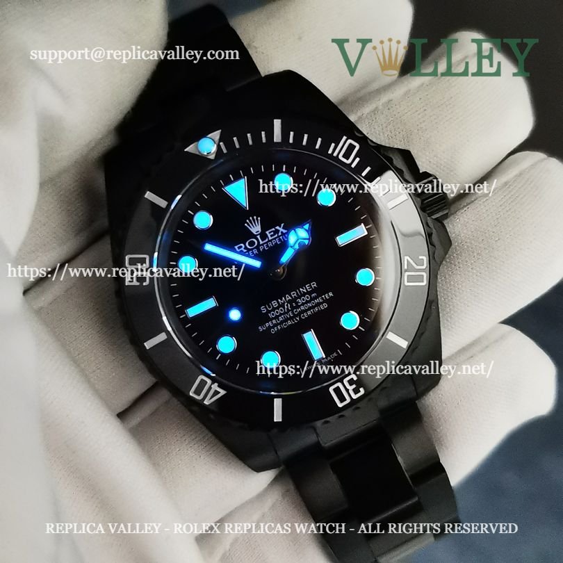 S211 Rolex Ceramic Submariner 114060 DLC-PVD