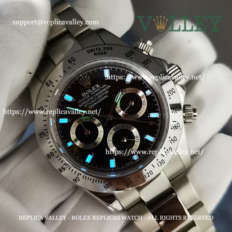 D004 Rolex Daytona 116520 Black Dial