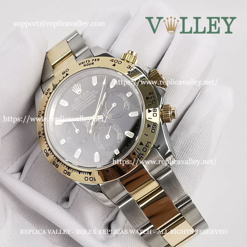 D203 Rolex Daytona 116503 Two Tone Black Dial