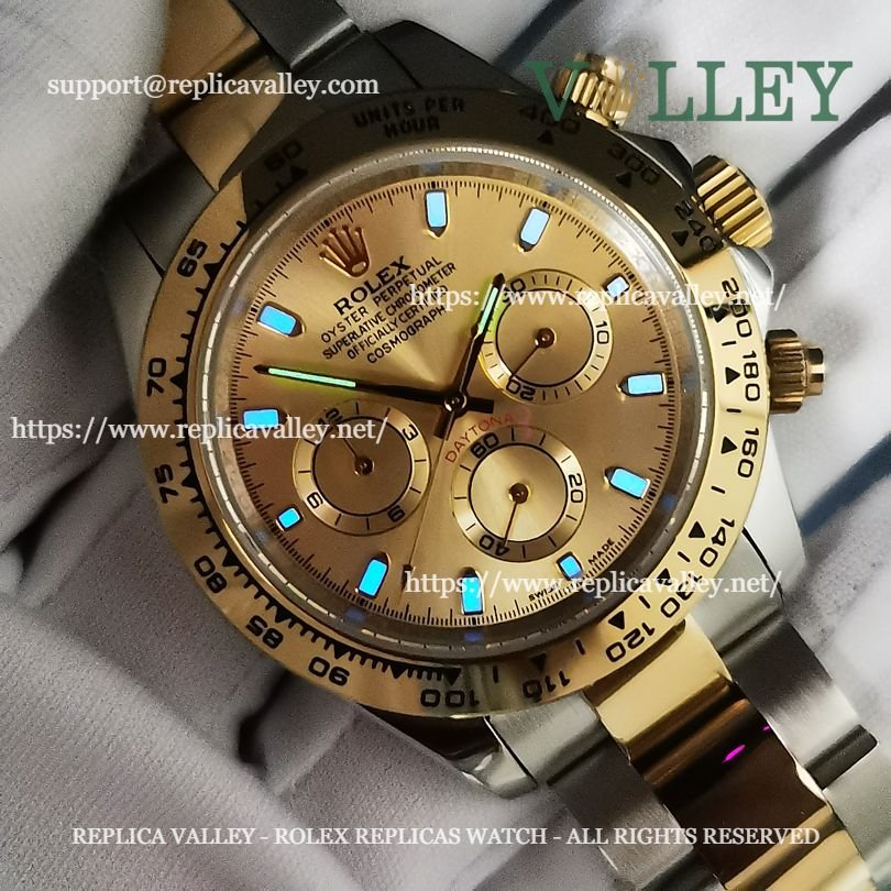 D206 Rolex Daytona 116503 Two Tone Gold Dial