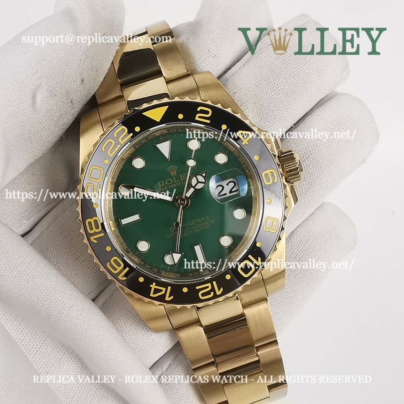 GM542 Rolex GMT-Master II 116718 Oyster Bracelet Green Dial