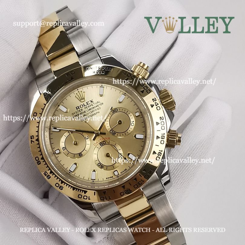 D206 Rolex Daytona 116503 Two Tone Gold Dial