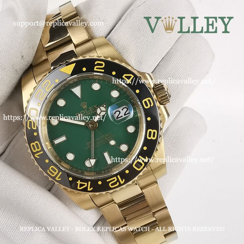 GM542 Rolex GMT-Master II 116718 Oyster Bracelet Green Dial