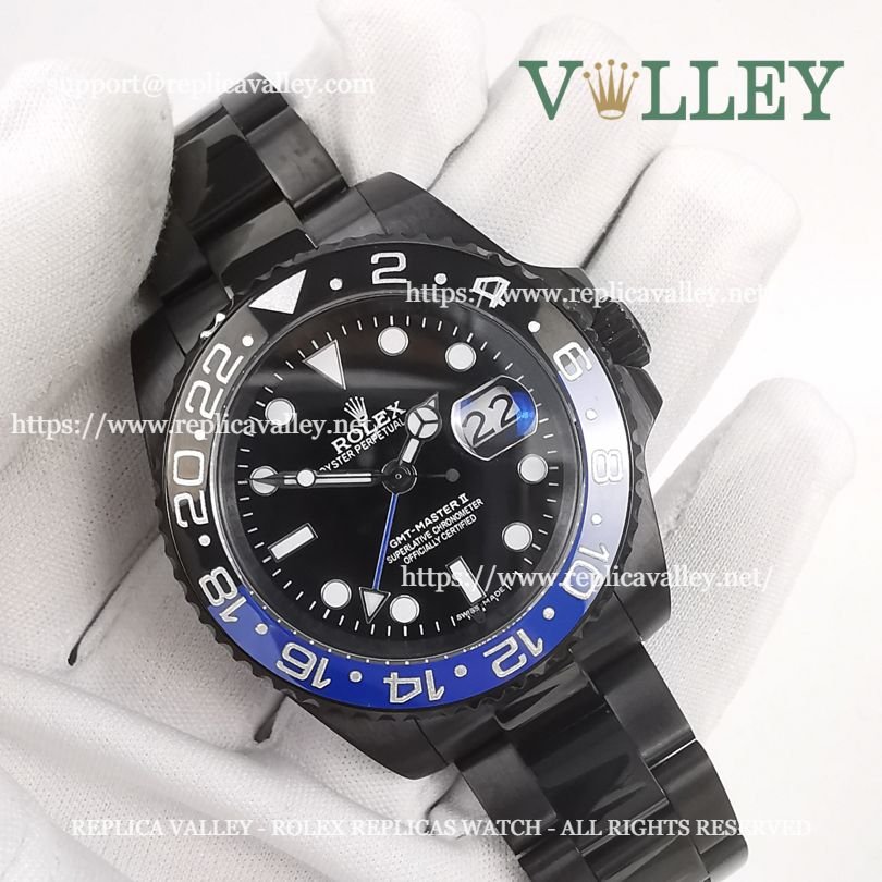 GM601 劳力士格林尼治型 II 116710 蝙蝠侠蚝式 PVD ​​表带