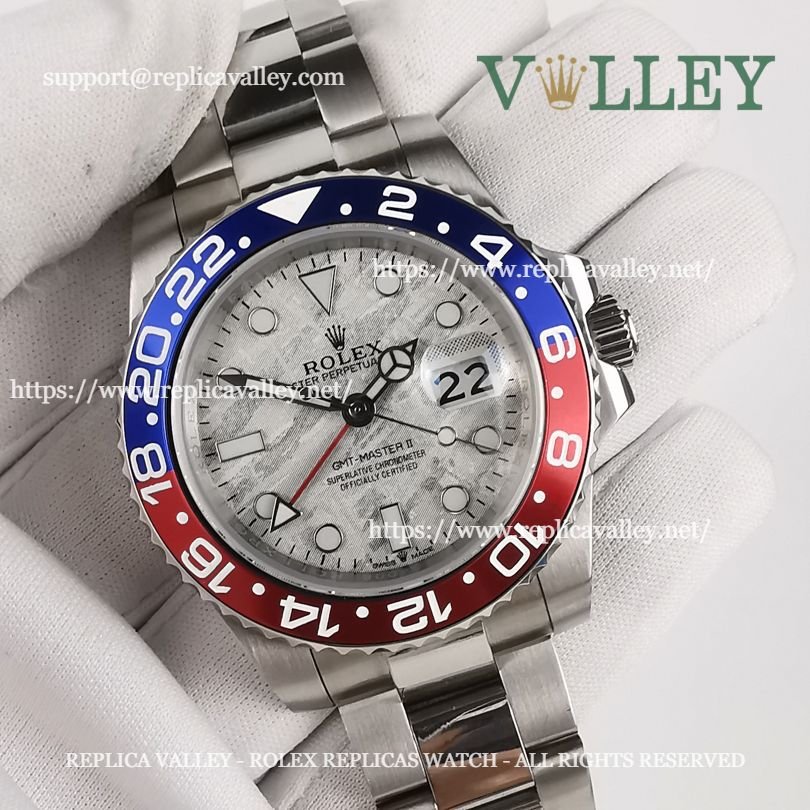 GM506 Rolex GMT-Master II 126719 Pepsi Oyster Bracelet Meteorite Dial
