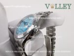 DD36006 Rolex Day-Date 128239 Fluted Bezel Turquoise Dial - Image 4