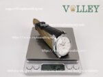 C002 Rolex Cellini Time 50509 Black Leather Strap White Dial - Image 15