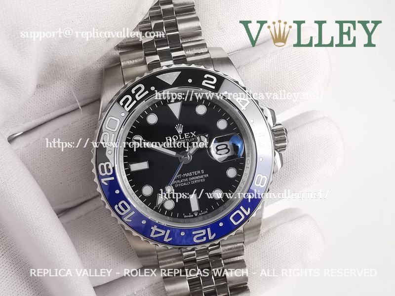 815c793ba7dd32472fa3c84702c95a2c448c88bf GM511 Rolex GMT-Master II 126710 Batgirl Jubilee Bracelet - Image 1