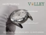 DD36001 Rolex Day-Date 128239 Fluted Bezel Silver Dial - Image 11