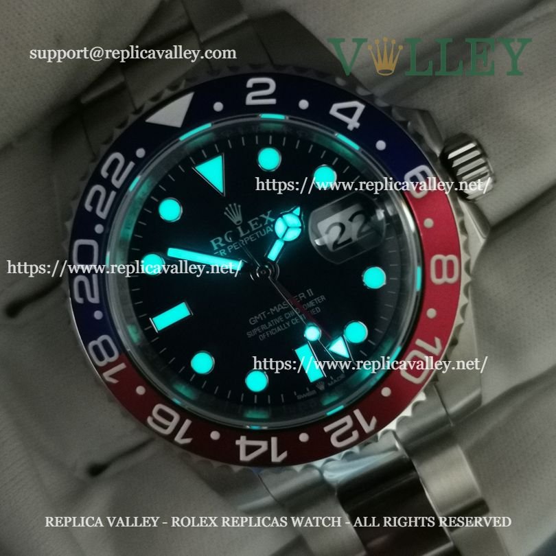 GM505 Rolex GMT-Master II 126719 Pepsi Oyster Bracelet Blue Dial