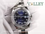 DJ41104 Rolex Datejust 126334 Oyster Bracelet Blue Diamond Dial