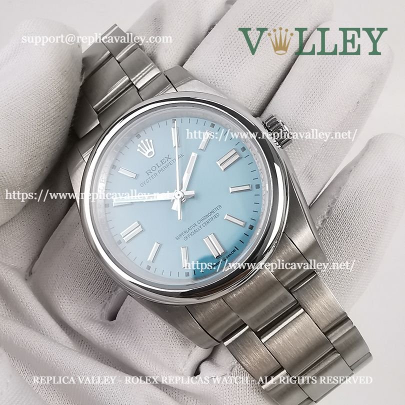 OP36004 Rolex Oyster Perpetual 126000 Turquoise Blue Dial