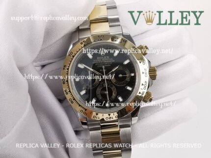D203 Rolex Daytona 116503 Two Tone Black Dial