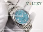 OP36004 Rolex Oyster Perpetual 126000 Turquoise Blue Dial - Image 6