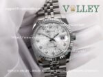 DJ36003 Rolex Datejust 116234 Fluted Bezel Silver Jubilee Diamond Dial