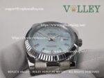 DD36008 Rolex Day-Date 128236 Fluted Bezel Ice-Blue Baguette Dial - Image 5