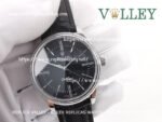 C001 Rolex Cellini Time 50509 Black Leather Strap Black Dial - Image 2
