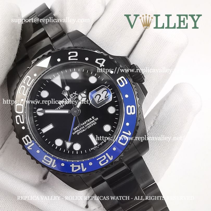 GM601 劳力士格林尼治型 II 116710 蝙蝠侠蚝式 PVD ​​表带