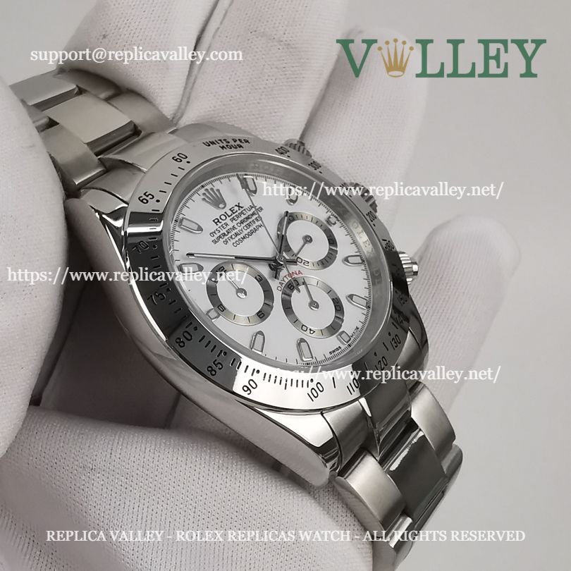 D003 Rolex Daytona 116520 White Dial