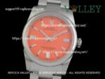 OP41002 Rolex Oyster Perpetual 124300 Coral Red Dial