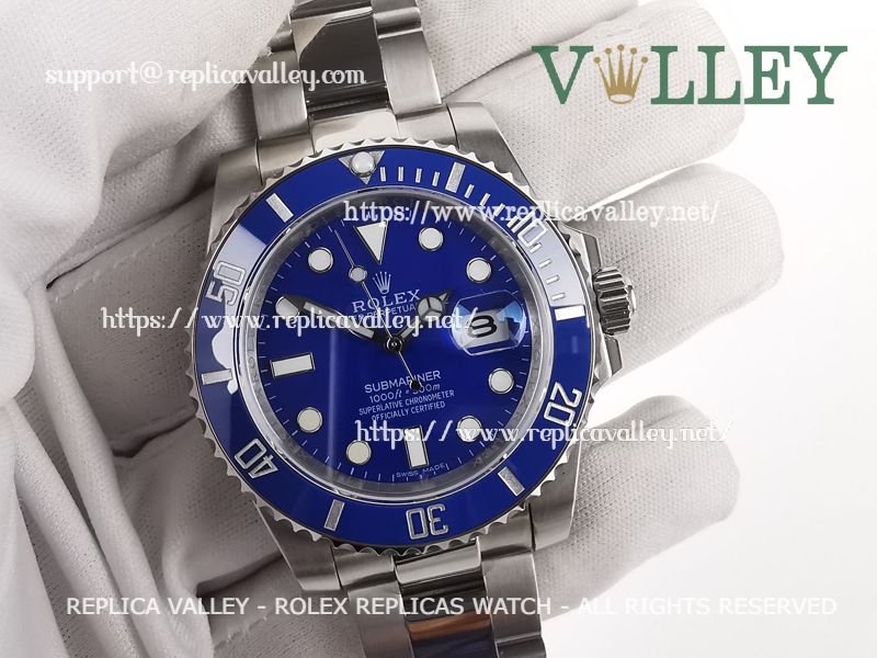 a2d224363c2b8367c1ee109f1ace01d454de3781 S103 Rolex Submariner 116619 Blue Dial - Image 1
