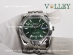 DJ41002 Rolex Datejust 126334 Fluted Bezel Green Fluted-motif Dial - Image 5