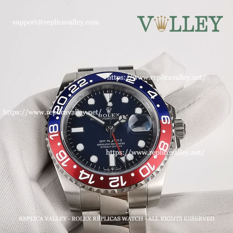 GM505 Rolex GMT-Master II 126719 Pepsi Oyster Bracelet Blue Dial