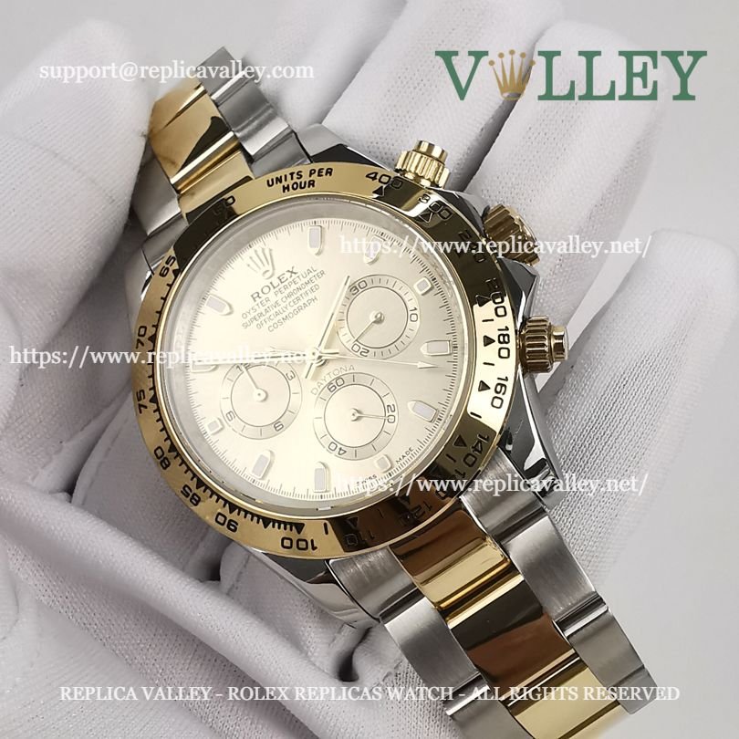 D206 Rolex Daytona 116503 Two Tone Gold Dial