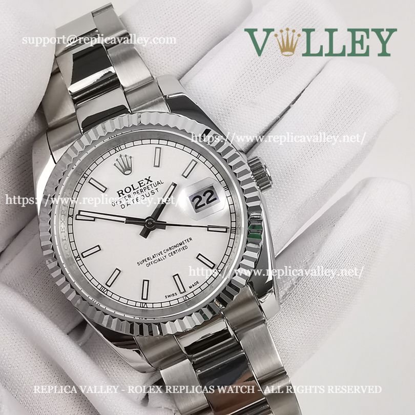 DJ36108 Rolex Datejust 116234 Silver Dial Oyster Bracelet