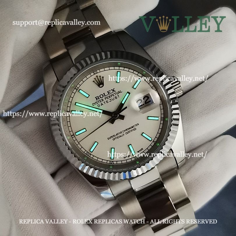 DJ36108 Rolex Datejust 116234 Silver Dial Oyster Bracelet