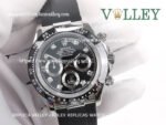 D141 Rolex Daytona 116519 Men's Watch Black Diamond Dial - Image 2