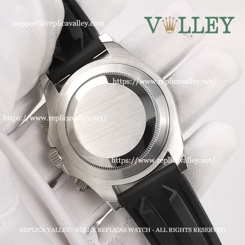 D141 Rolex Daytona 116519 Mens Watch Black Diamond Dial