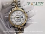 SKD113 Rolex Sky-Dweller 326933 Jubilee Bracelet White Dial - Image 2