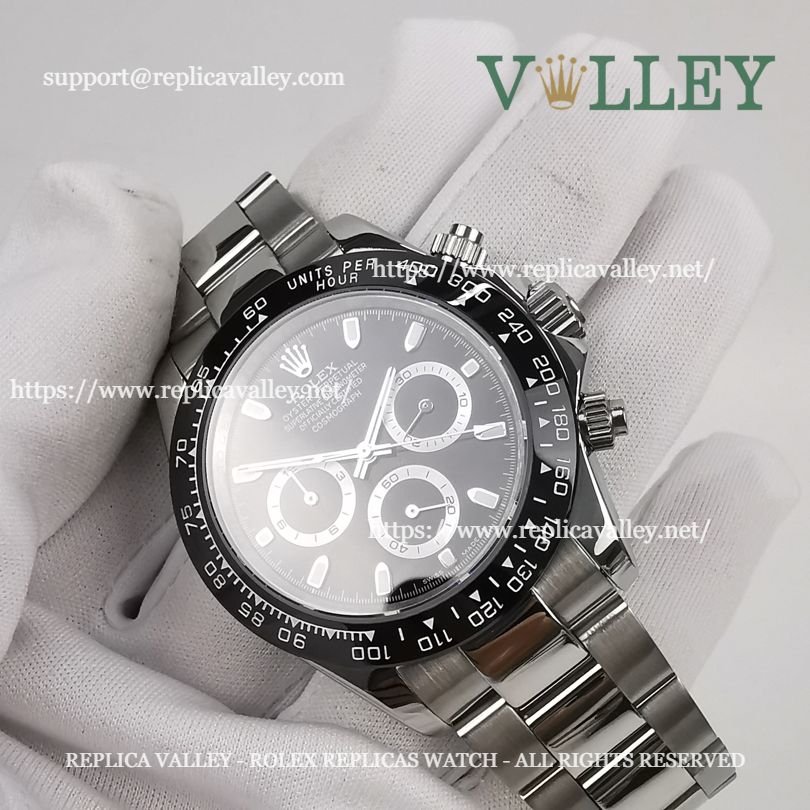 D104 Rolex Daytona 116500 Ceramic Bezel Black Dial