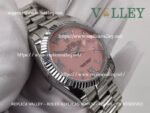 DD36005 Rolex Day-Date 128239 Fluted Bezel Pink Opal Dial - Image 6