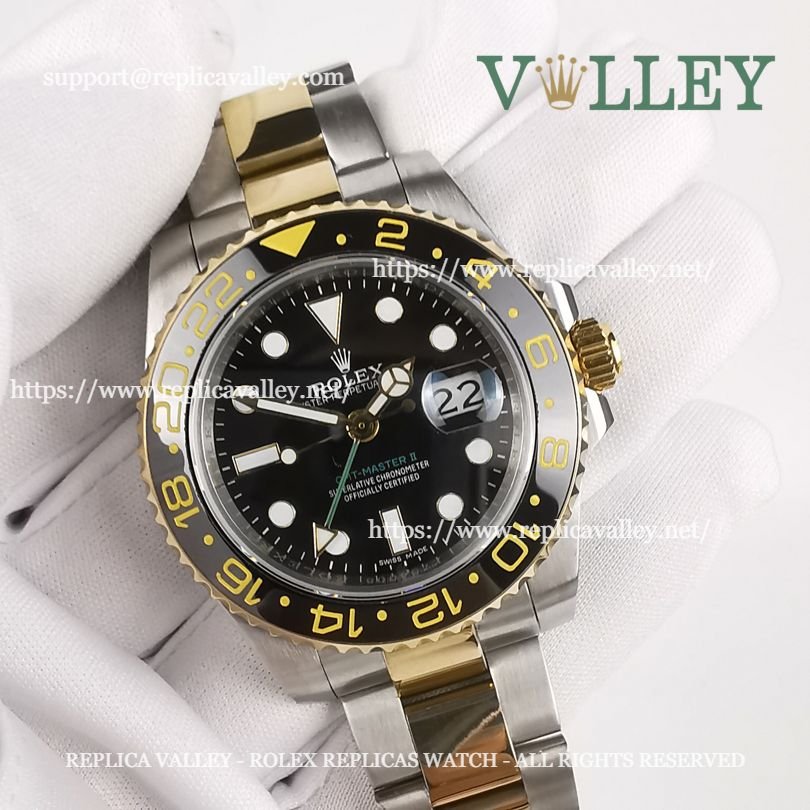 GM522 Rolex GMT-Master II 116713LN Yellow Gold & Stainless Steel