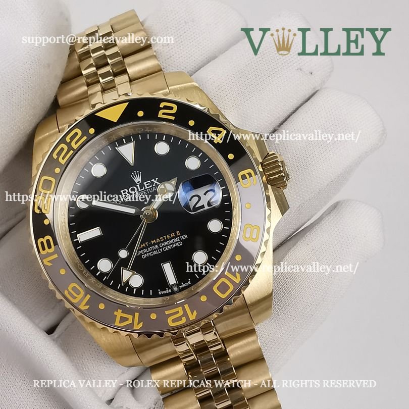 GM552 Rolex GMT-Master II 126718 Yellow Gold Jubilee Bracelet