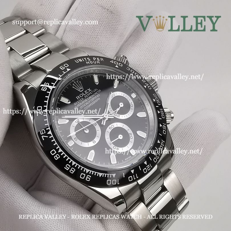 D104 Rolex Daytona 116500 Ceramic Bezel Black Dial